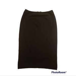 CAbi Black Pencil Skirt